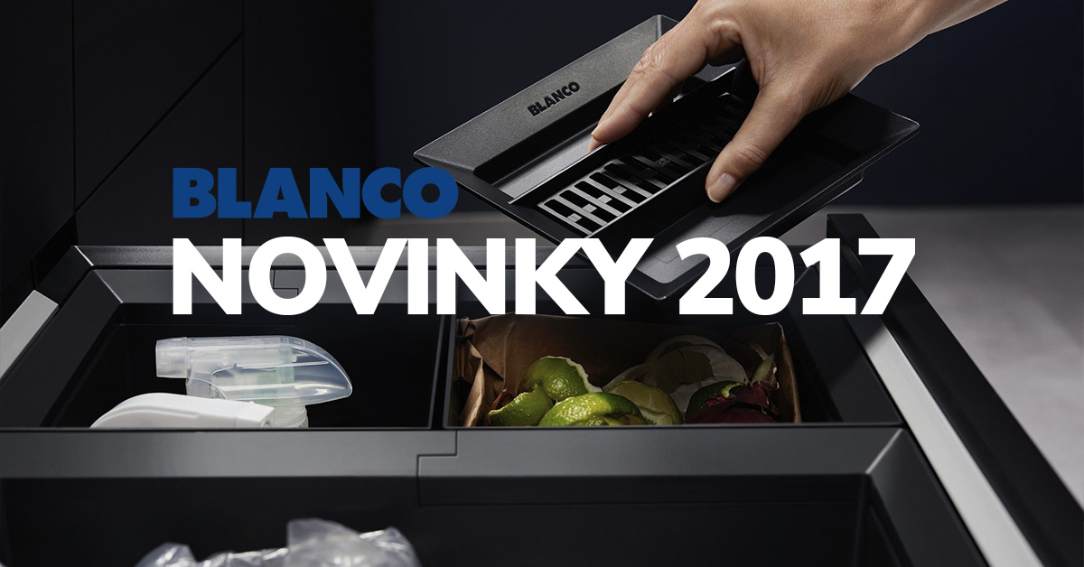 Novinky 2017 - Blanco odpadkové koše