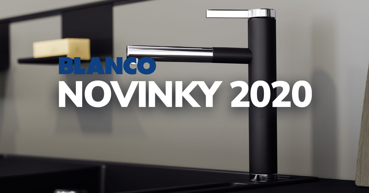 Blanco novinky 2020: Nová čierna farba v predaji