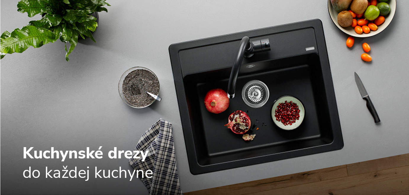 Kvalitné drezy do každej kuchyne