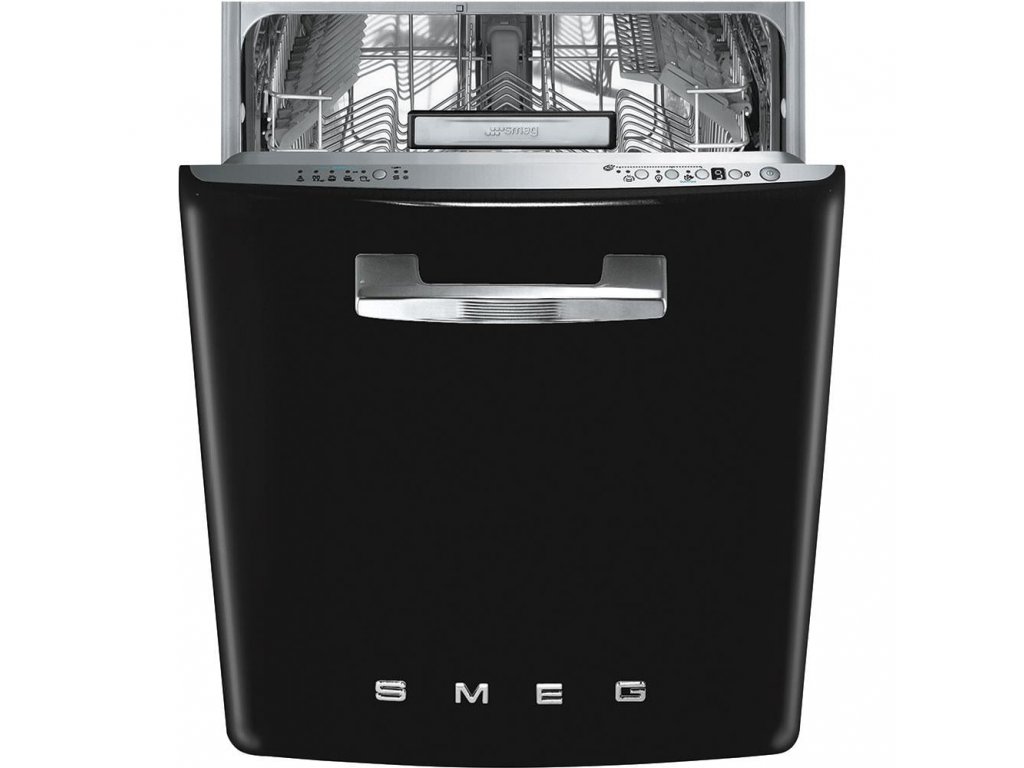 SMEG 50's Retro Style vstavaná umývačka riadu STFABBL3 čierna + 5 ročná záruka zdarma