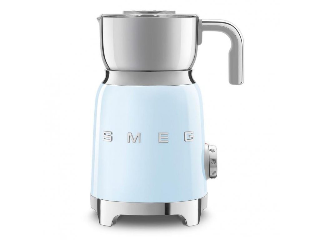 SMEG 50's Retro Style šľahač mlieka pastelová modrá MFF11PBEU