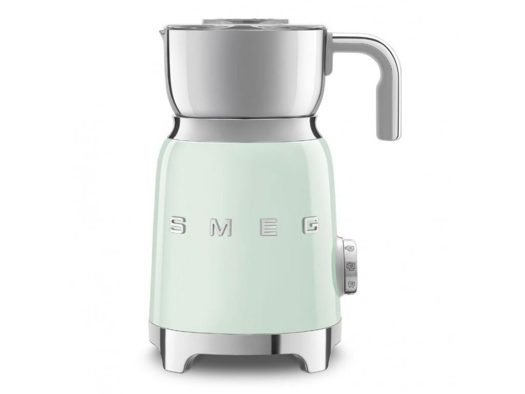 SMEG 50's Retro Style šľahač mlieka pastelová zelená MFF11PGEU