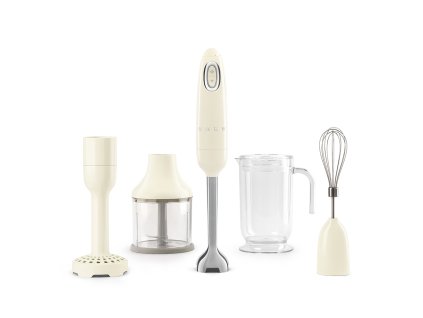 smeg rucny mixer s prislusenstvom HBF02CREU kremova