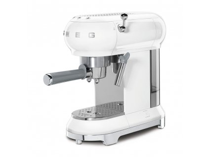 smeg pakovy espresso kavovar biela ECF01WHEU 3