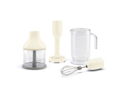 smeg sada nastavcov pre tycovy mixer hbf01 kremova