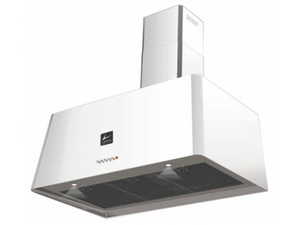 kominovy odsavac par lofra rainbow biela