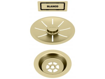 odtokova sada blanco infino satenova zlata