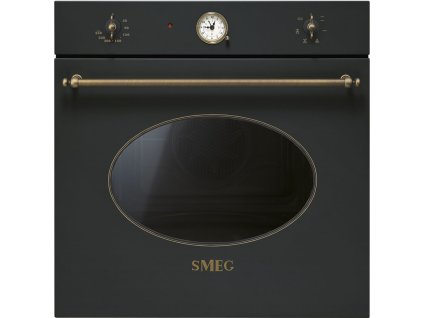 teplovzdusna vstavana rura smeg coloniale SF800AO antracit