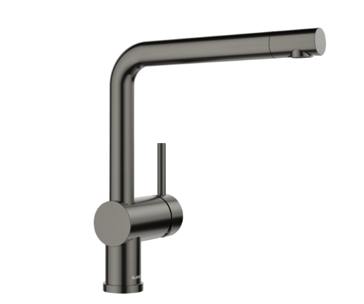 Kuchynská drezová batéria BLANCO Linus Farba: satin dark steel