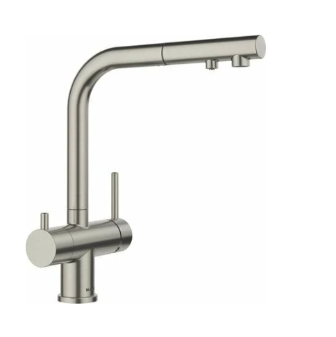 Kuchynská drezová batéria BLANCO Fontas-S II - so sprškou Farba: satin platinum