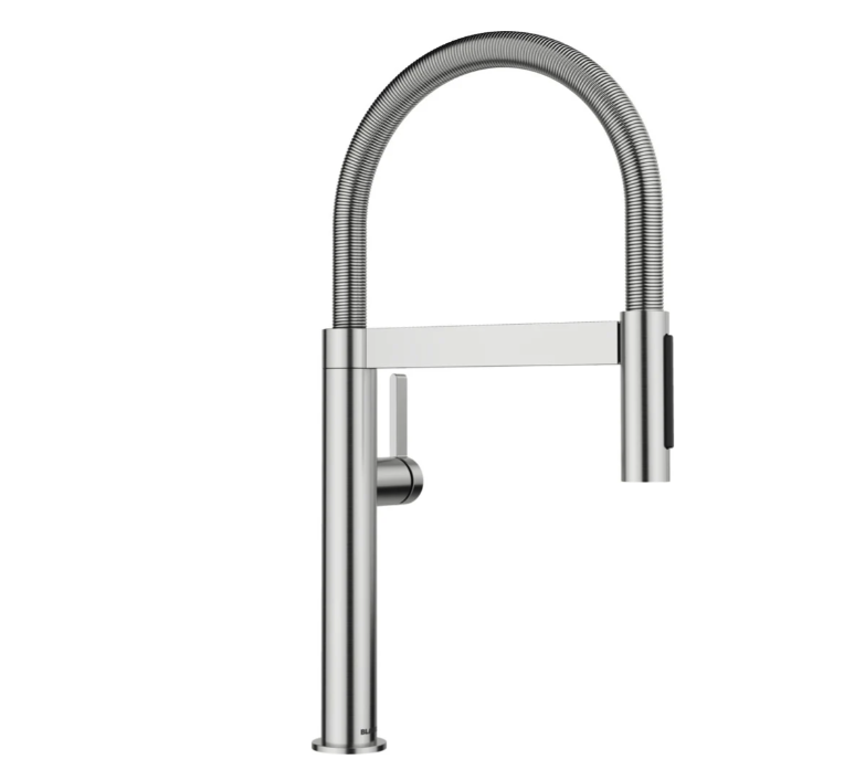 Kuchynská drezová batéria BLANCO Culina-S II Mini - so sprškou Farba: PVD steel