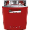 SMEG 50's Retro Style vstavaná umývačka riadu STFABRD3 červená + 5 ročná záruka zdarma