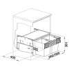 3 odpadkovy kos blanco select ii compact 602 2x 17 l cierna technicky list