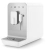 SMEG 50's Retro Style automatický kávovar na espresso/cappuccino matná biela BCC02WHMEU
