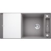 1 523512 kuchynsky drez blanco axia iii xl 6 s eerna s s excentrom a skelenou doskou na krajanie hlinikova metaliza