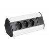 rohova elektricka zasuvka design light corner box