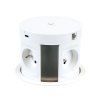 vstavana elektricka zasuvka design light multi box biela 1