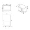 19136 7 smeg mikrovlnna rura moe25x